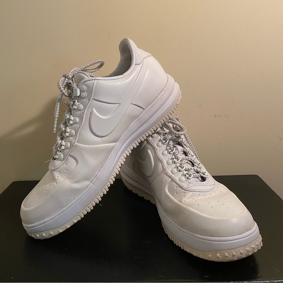 Nike‎ Mens Lunar Force 1 Duckboot Low Winter White- 12 - Picture 1 of 9